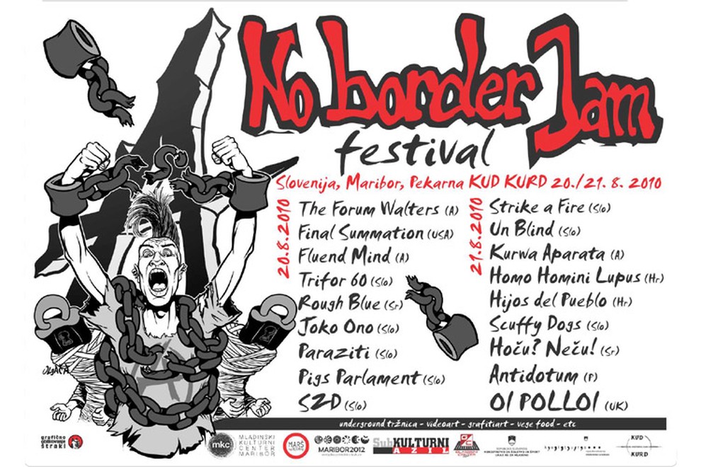 No Border Jam festival 2010