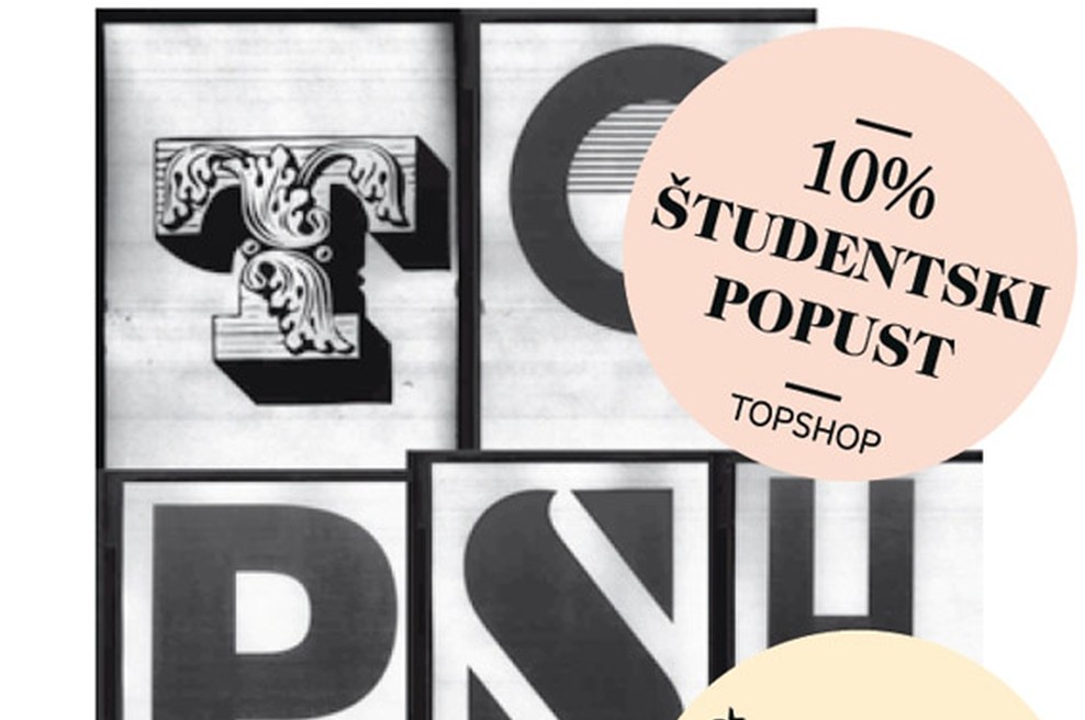 Topshop študentski popusti (foto: popust)