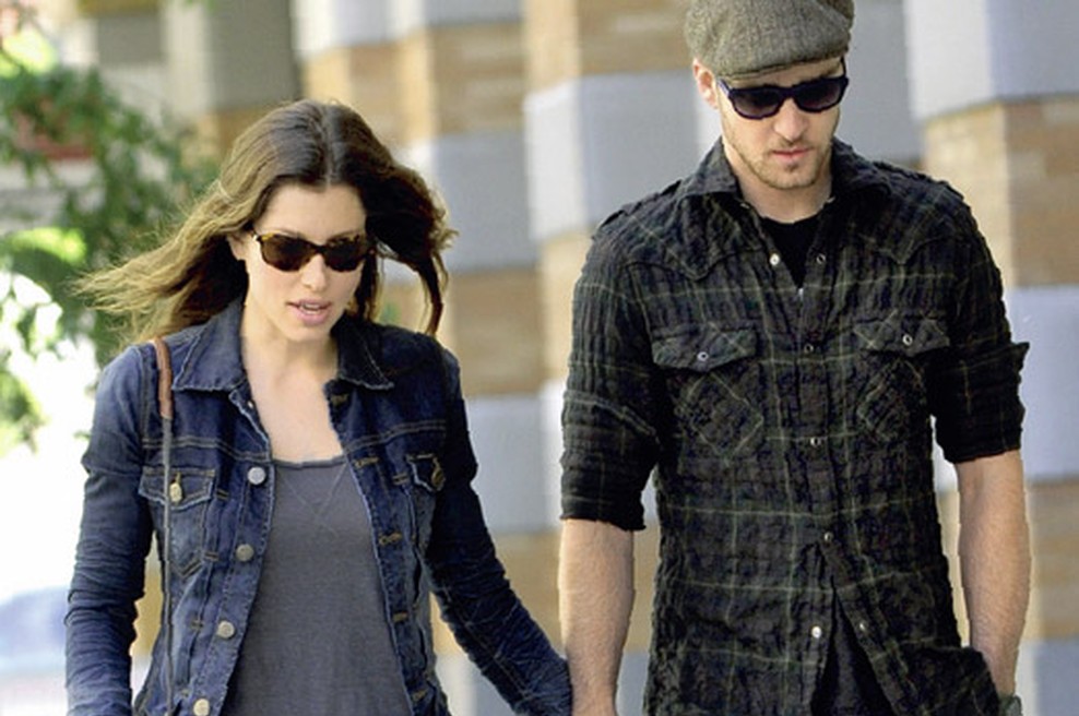 Justin Timberlake je skočil čez plot (foto: Justin Timberlake)