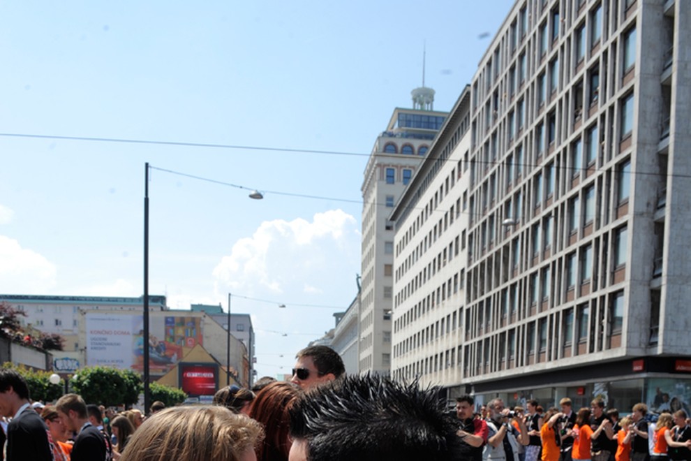 Maturantska četvorka v Ljubljani