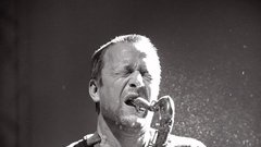 Fire - Mats Gustafsson, Skopje 2011.
Foto: Petra Cvelbar