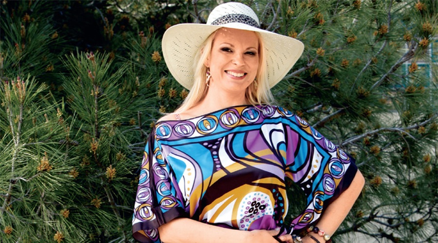 Modni stil tedna: Poletna lahkost Lucienne Lončina (foto: Helena Kermelj)
