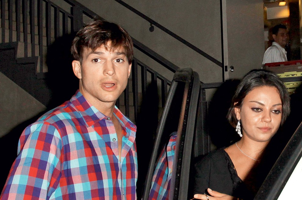 Ashton Kutcher in Mila Kunis (foto: Profimedia.si)