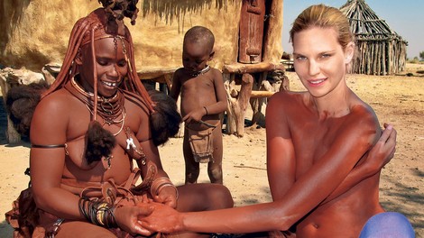 Priznano hrvaško manekenko Lano Petanić slekli v Afriki