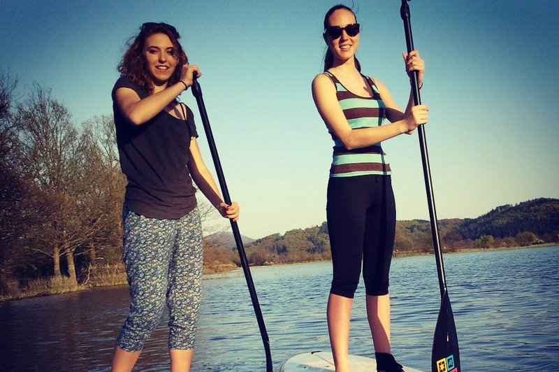 Stand up paddling je šport za zabavo in rekreacijo. (foto: osebni arhiv)