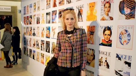 Ajda Sitar na Vogue festivalu v Londonu