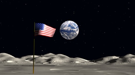 Mit o zastavi na luni, Stonehengu in newyorškem kipu svobode