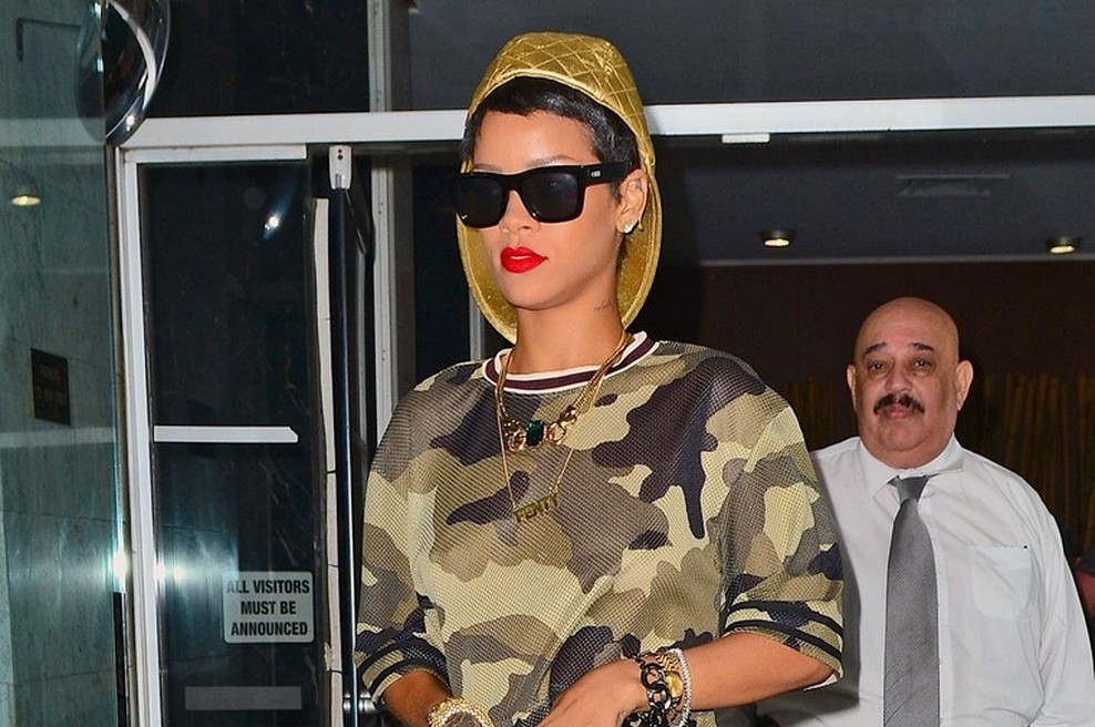 Rihanna pazi na videz, tudi ko gre k zobozdravniku (foto: profimedia)