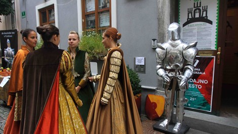 Atraktivne fotografije srednjeveških dnevov v Ljubljani