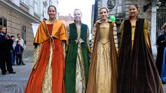 Atraktivne fotografije srednjeveških dnevov v Ljubljani