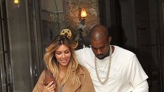 Kim in Kanye v Parizu