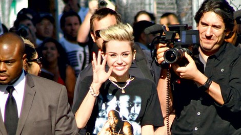 Srečna in svobodna Miley Cyrus