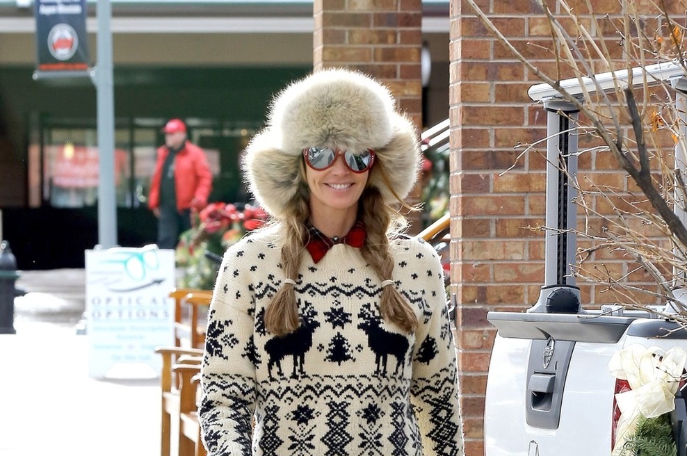 Zimski kolaž Elle Mcpherson (foto: profimedia)