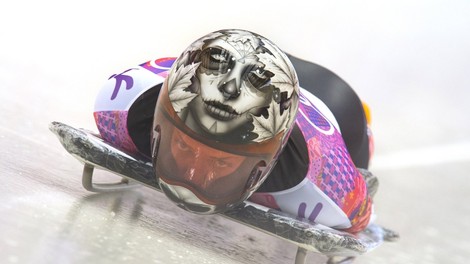 Zastrašujoče lepe poslikave čelad športnikov na OI Soči 2014