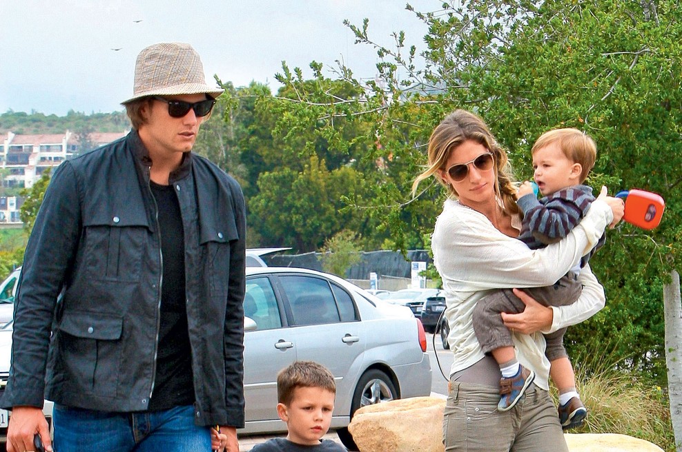 Gisele Bündchen in Tom Brady (foto: Profimedia)
