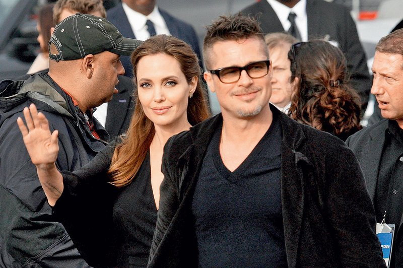 Angelina Jolie in Brad Pitt (foto: Profimedia)