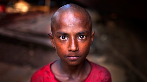 Zgovorni fotoportreti otroškega dela v Bangladešu