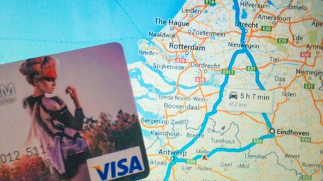 Na Eurotrip s predplačniško Visa kartico