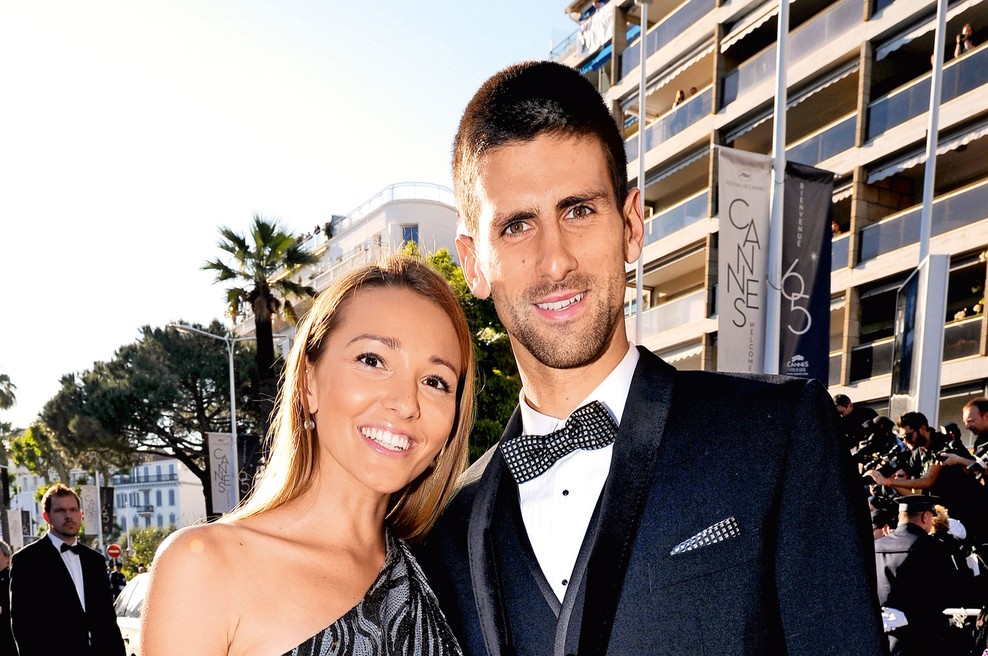 Jelena in Novak (foto: Profimedia)