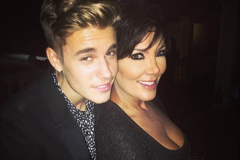 Le kaj Justin Bieber počne z mamo Kardashian? (foto: Profimedia)