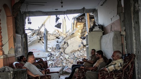 Fotogalerija aktualnega vsakdana v povojni Gazi