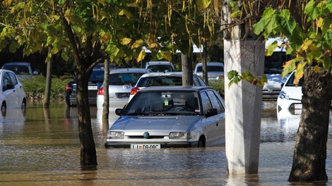 Fotogalerija poplavljenega Viča v Ljubljani