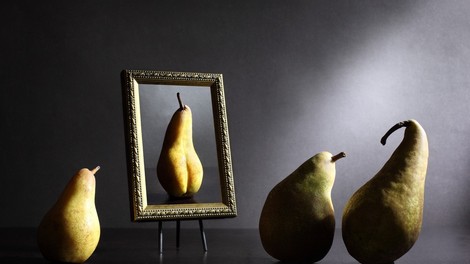 Zabavna serija fotografij s hruškami