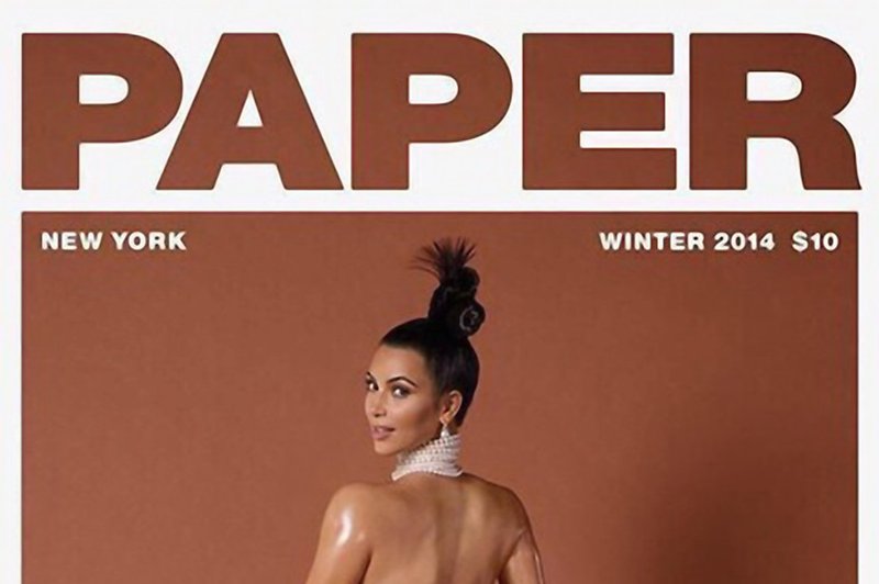 1. Paper z golo Kim Kardashian (foto: Profimedia)