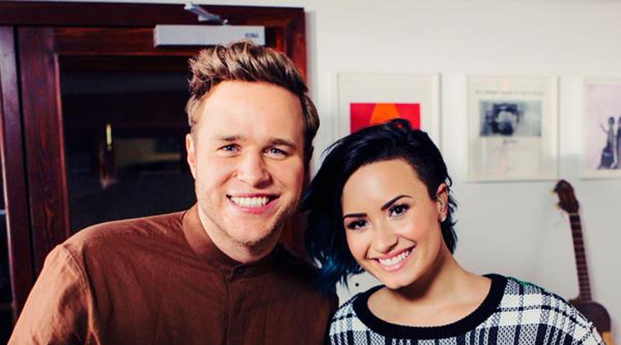 Olly Murs in Demi Lovato (foto: Profimedia)