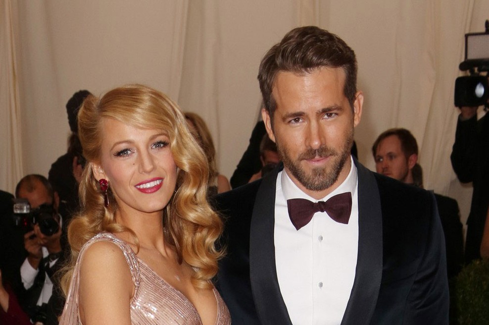 Blake Lively in Ryan Reynolds sta postala starša (foto: Profimedia)