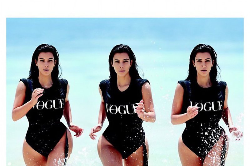 Kim Kardashian razkrila 3 fotografije iz revije Vogue  (foto: Profimedia)