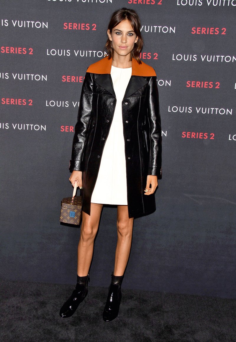 Alexa Chung: Retrogradno v stilu Louisa Vuittona (foto: Profimedia)