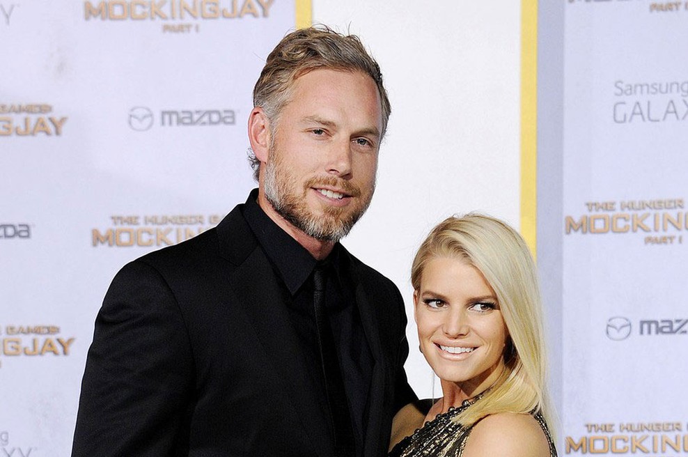 Jessica Simpson in Eric Johnson rešujeta zakon (foto: Profimedia)