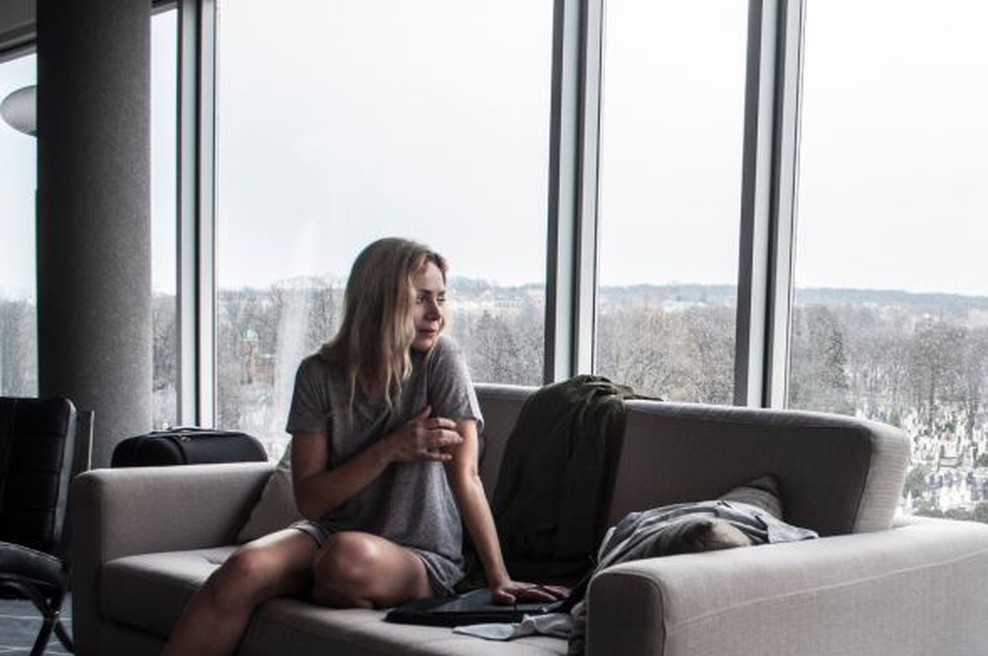 Katarina Čas spet pred filmskimi kamerami (foto: Karantanija Cinemas)