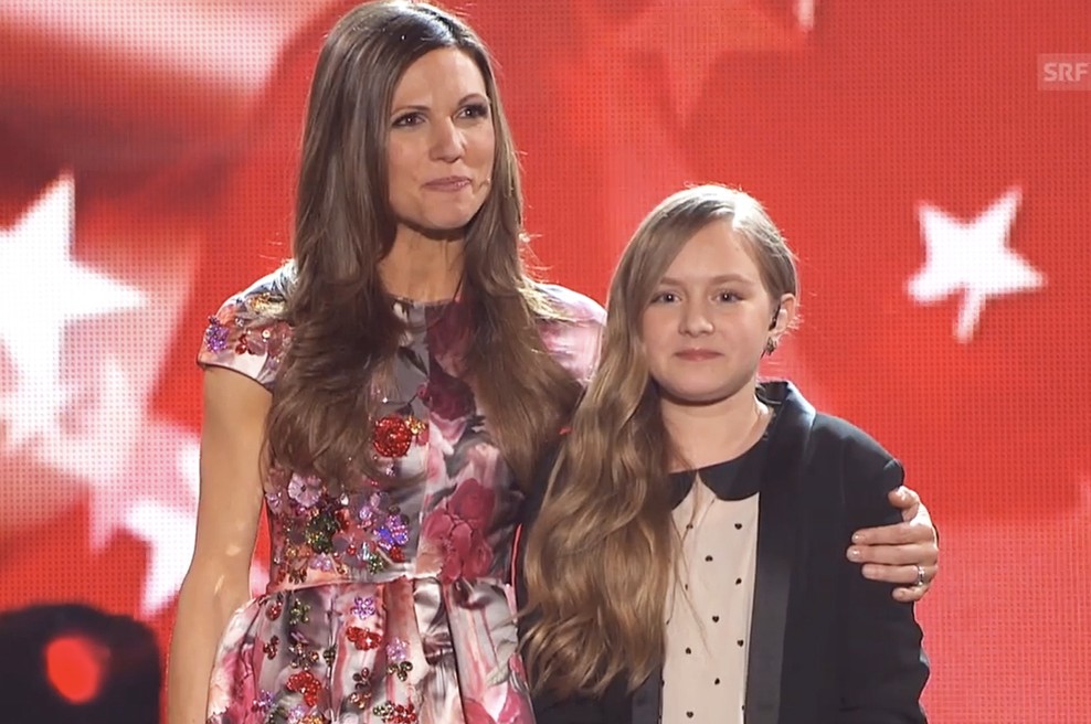 Lina v švicarskem talent šovu blestela tudi v polfinalu! (foto: YouTube)