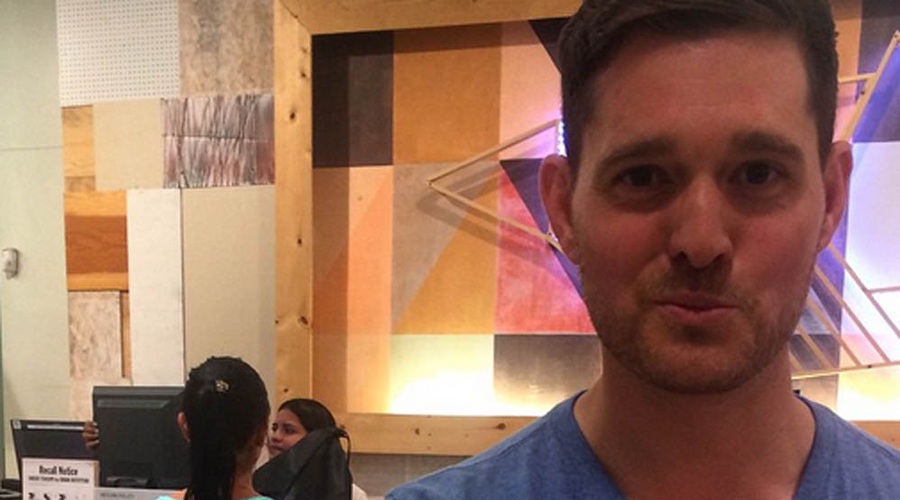 To je fotka, s katero je Michael Bublé razočaral svoje oboževalce (foto: Profimedia)