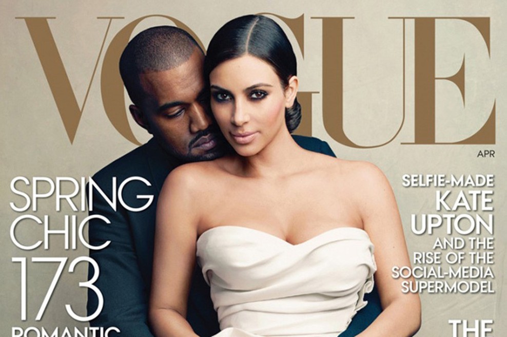 Oglej si, kako sama ustvariš make-up v stilu Kim z naslovnice Vogue (foto: Profimedia)