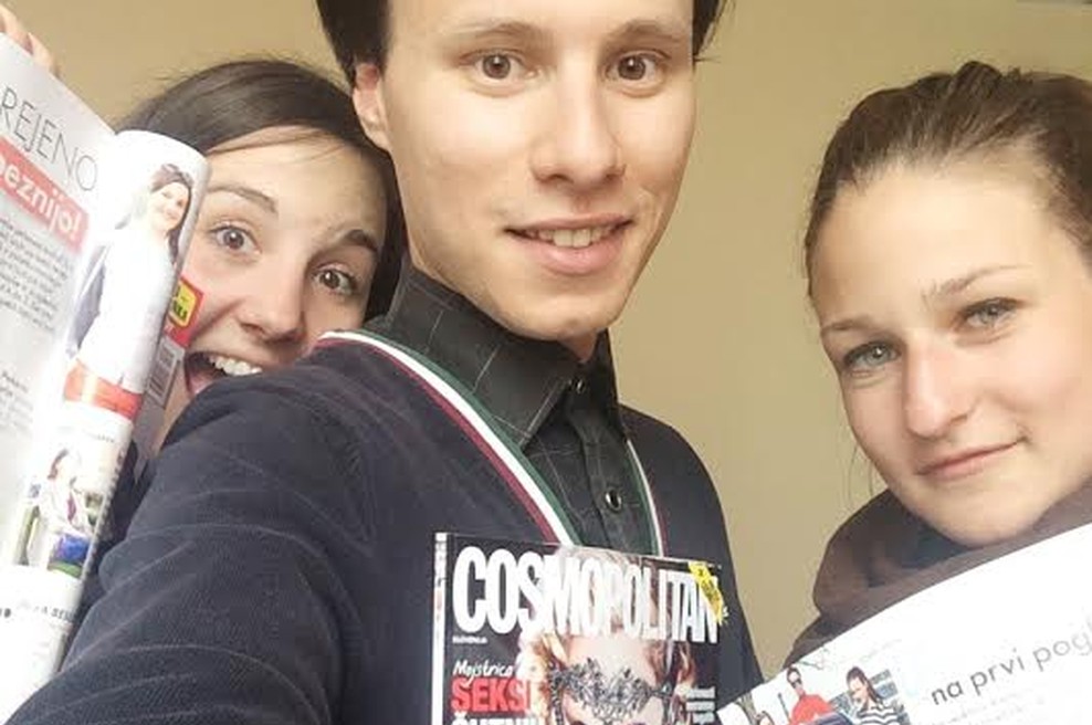 P.S. Hudjobovci pogrešamo Niko in ji z novim Cosmom v rokah pošiljamo pozdrave. (Foto: Nejc Wenzelberger) (foto: Nejc Wenzelberger)