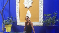Victoria Beckham v tipičnem marrakeškem ambientu