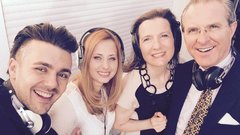 Raay in Marjetka z avstrijskim veleposlanikom