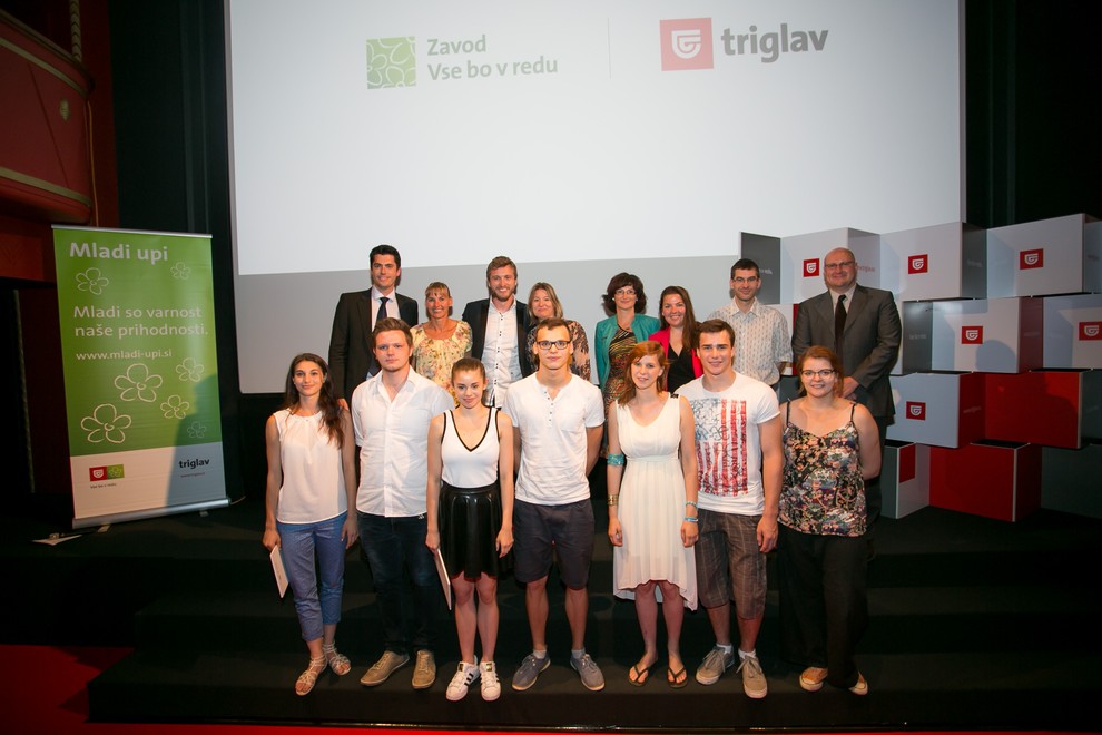 To so zmagovalci tretje generacije akcije Mladi upi 2015