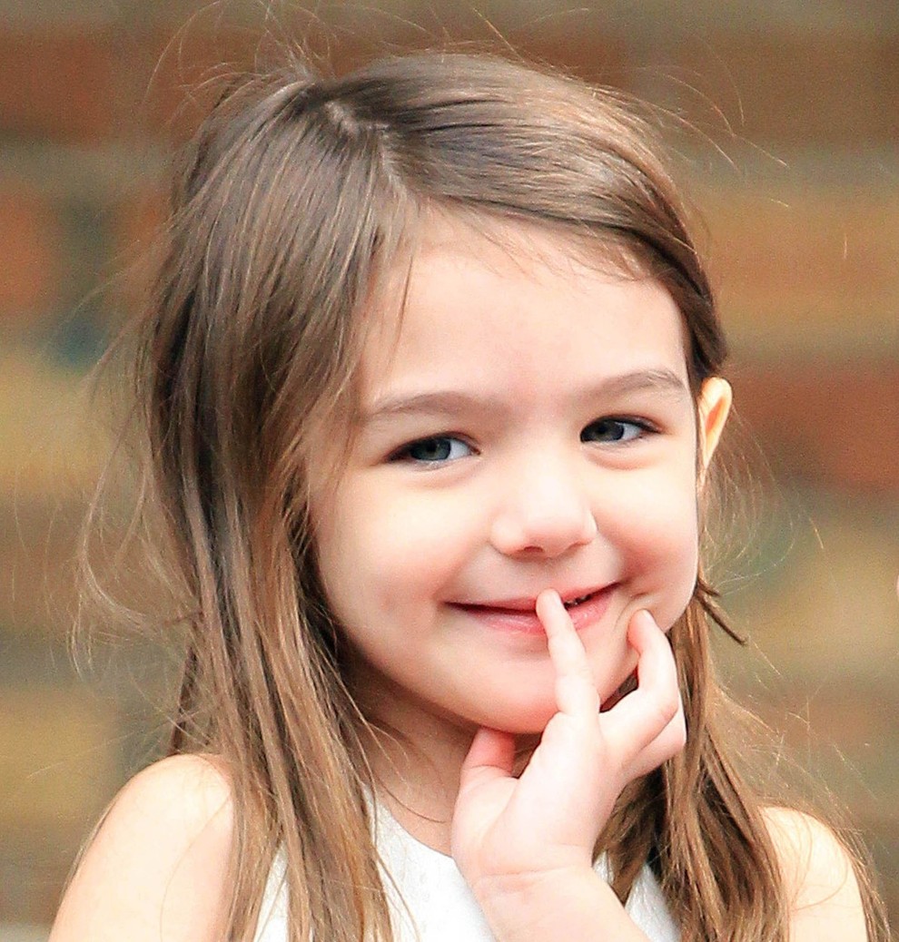 Suri Cruise, ko je bila stara 4 leta.