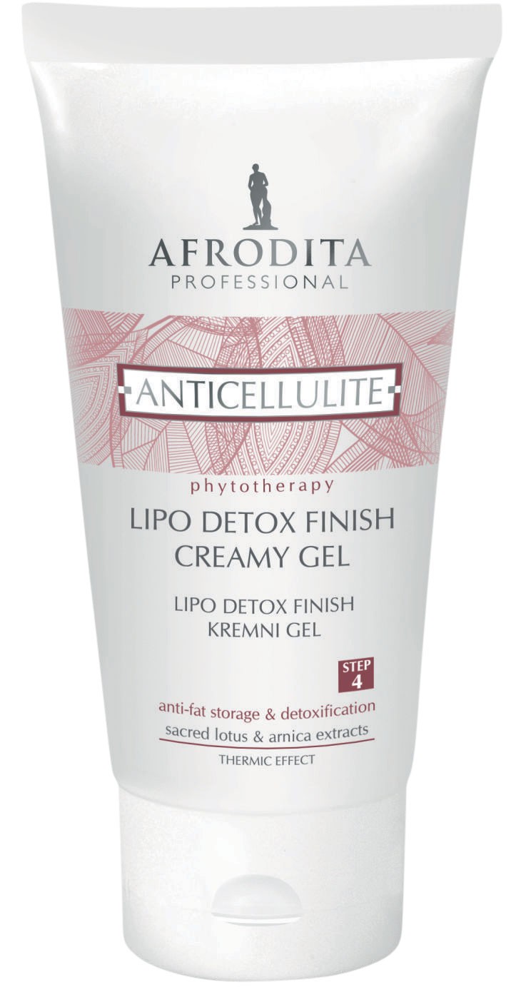 Gel proti celulitu, Kozmetika Afrodita Lipo Detox finish (14 €)