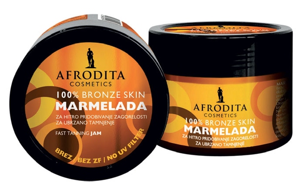 Marmelada, Kozmetika Afrodita 100% Bronze Skin Marmelada (8 €)
