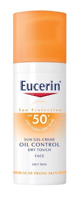 Kremni gel proti lesku, Eucerin Oil control dry touch ZF 50+ (15,26 €)