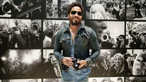 Lenny Kravitz vabi na fotografsko razstavo na Dunaj