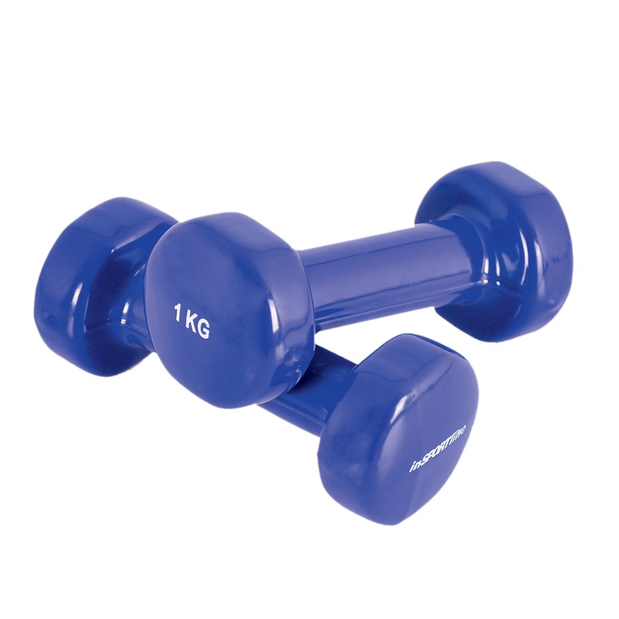 Uteži, 2 x 1 kg, Set Vinyl, inSPORTline (8,90 €)