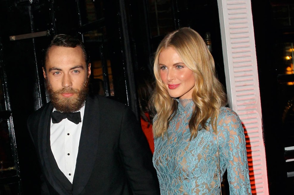 James in njegovo
dekle Donna Air.  (foto: Profimedia)
