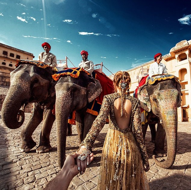 Indija, Jaipur, Amer Fort