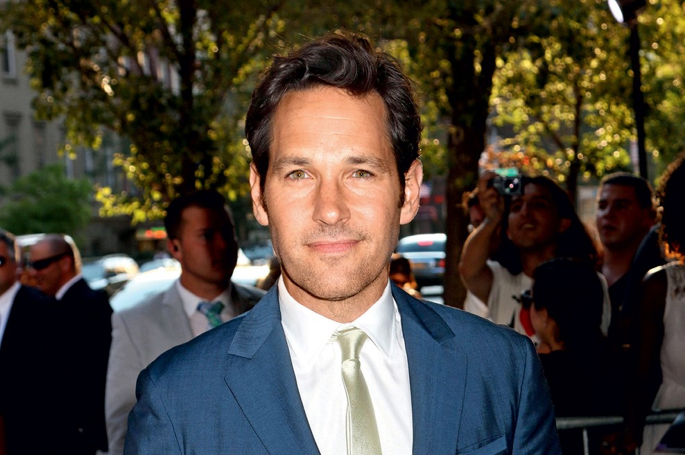 Igralec Paul Rudd ne more verjeti, da se je znašel v takšni vlogi (foto: Profimedia)